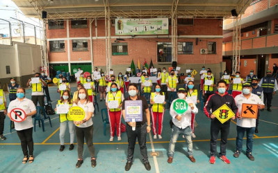 Primer grupo de Promotores Escolares en Seguridad Vial