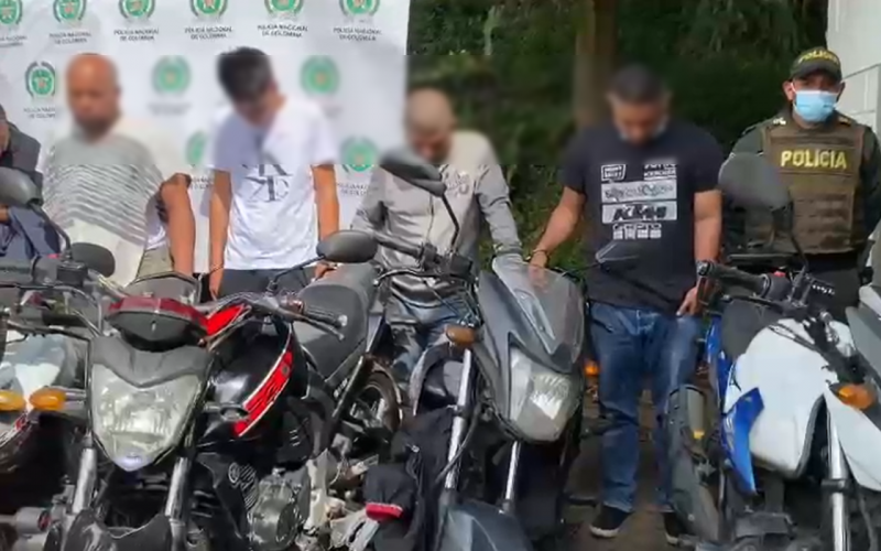 Frustran atraco de película en El Poblado de Medellín