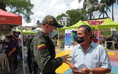 La prevención es una cultura en el Caballo de Bolívar