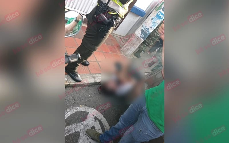 Sicariato cobró una vida en barrio La Concordia