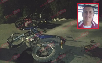 Brutal choque de motos dejó un muerto en Guatiguará