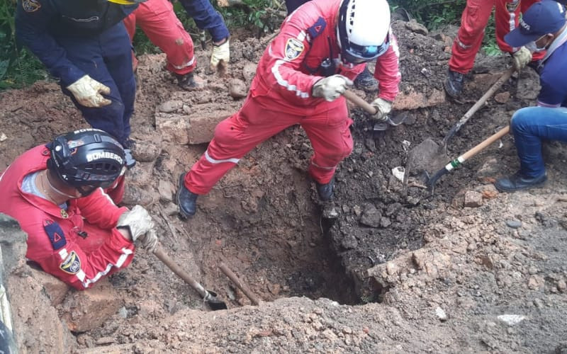 Un alud sepultó a José Gregorio en Barrancabermeja