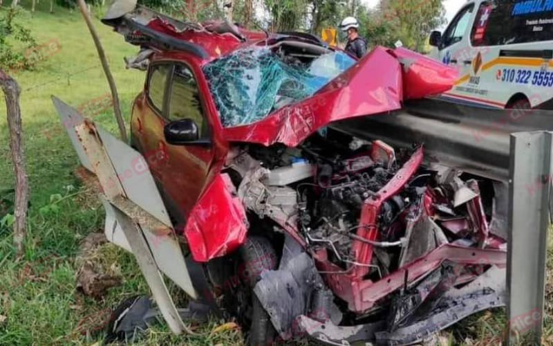 ¡Que accidente ‘tan perro’! Por poquito y muere en Aratoca