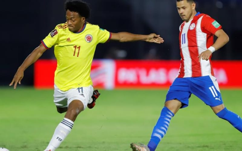 Colombia busca ganar ante Paraguay esta noche