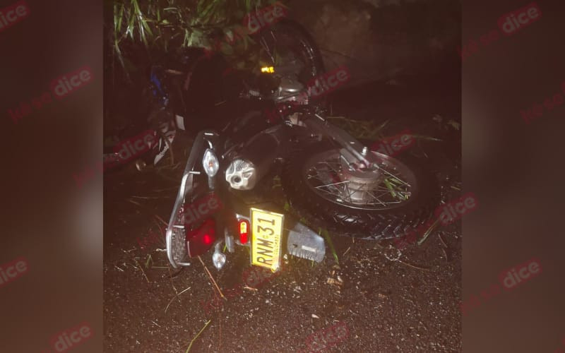 Motorizado fallecido en la vía a San Vicente de Chucurí