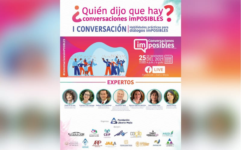 ‘Conversaciones ImPOSIBLES’, una invitación virtual al diálogo