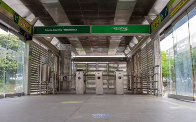 Volvió a funcionar el vagón sur de la Estación Cañaveral