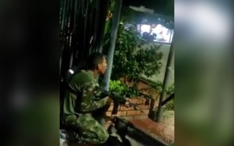 En manos de la Sijin soldado que provocó tiroteo