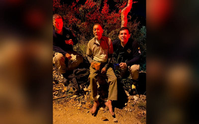 Bomberos rescató a 15 caminantes que  estaban perdidos en Bucaramanga
