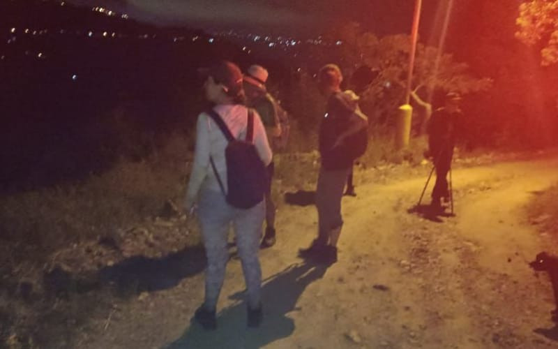 Bomberos rescató a 15 caminantes que  estaban perdidos en Bucaramanga