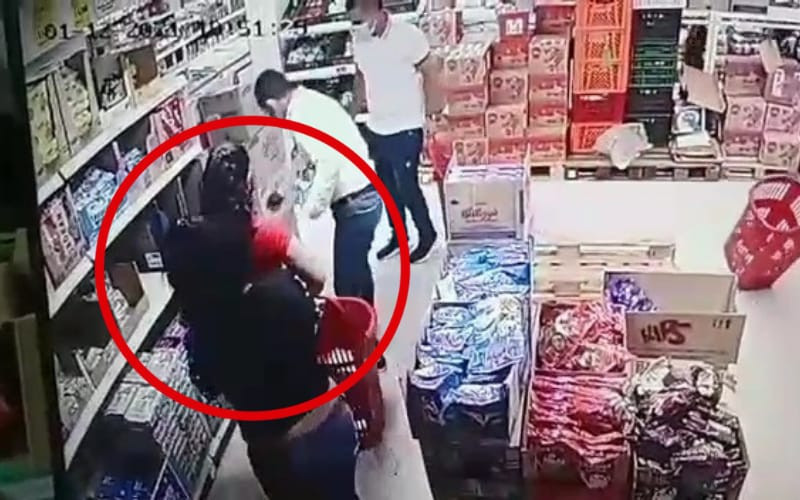 En video: Robando ‘en gallada’ en tienda de Girón