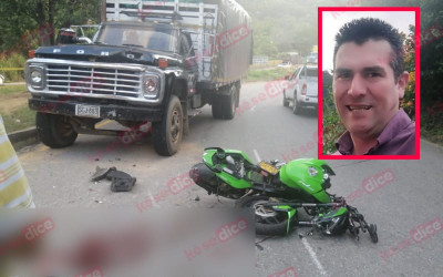 Falleció el motorizado accidentado en La Cemento