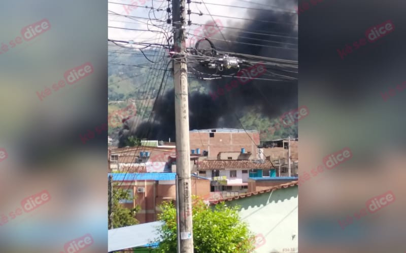 Alarma en La Cumbre por incendio en un lote