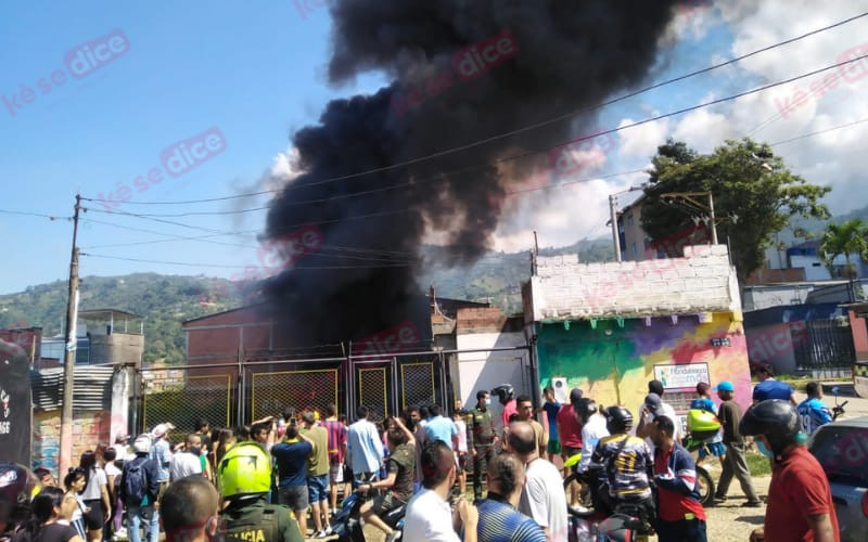 Alarma en La Cumbre por incendio en un lote