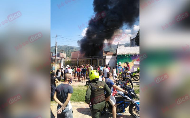 Alarma en La Cumbre por incendio en un lote