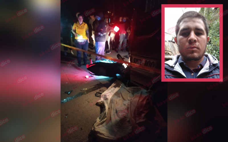 Murió motorizado en la vía de El Cerrito a Concepción