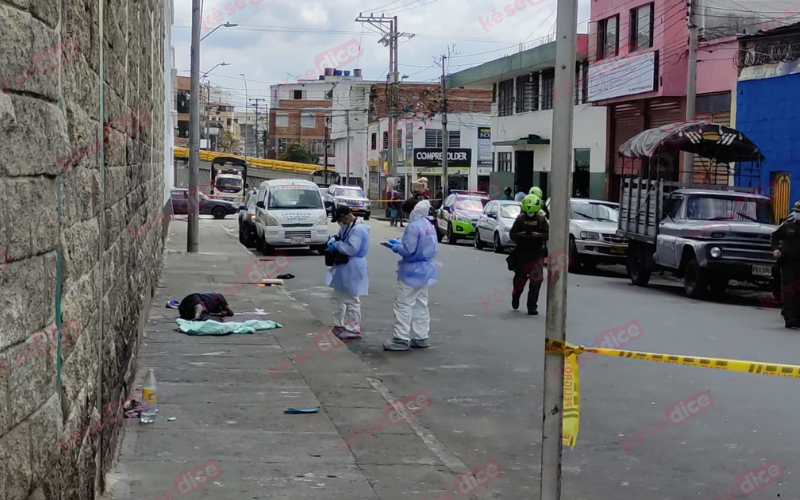 Un muerto y dos heridos en la calle 28 de Bucaramanga