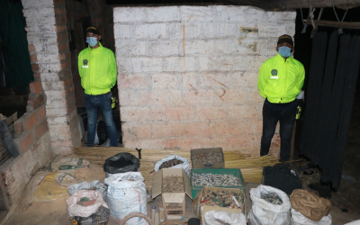 En Girón ‘cayó’ otra fábrica clandestina de pólvora