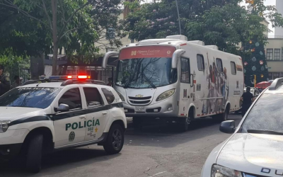 A Oswaldo le falló la salud en el parque Santander