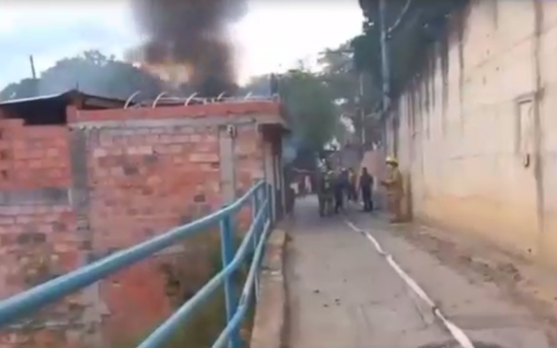 Se les quemó la casa en vísperas de Navidad