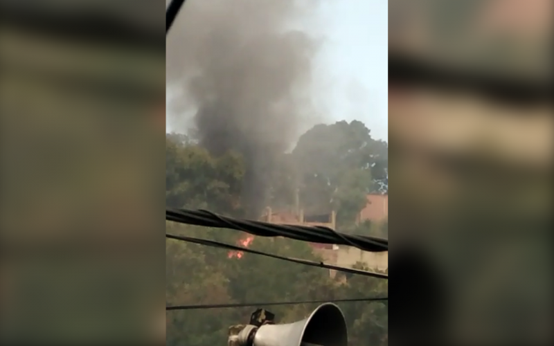 Se les quemó la casa en vísperas de Navidad