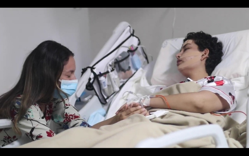 Emotivo video de Ángela Hernández en el Hospital