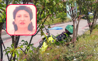 Peatón murió arrollada por una moto en Cañaveral