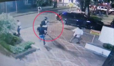 Video: Balacera en robo a restaurante en Bucaramanga