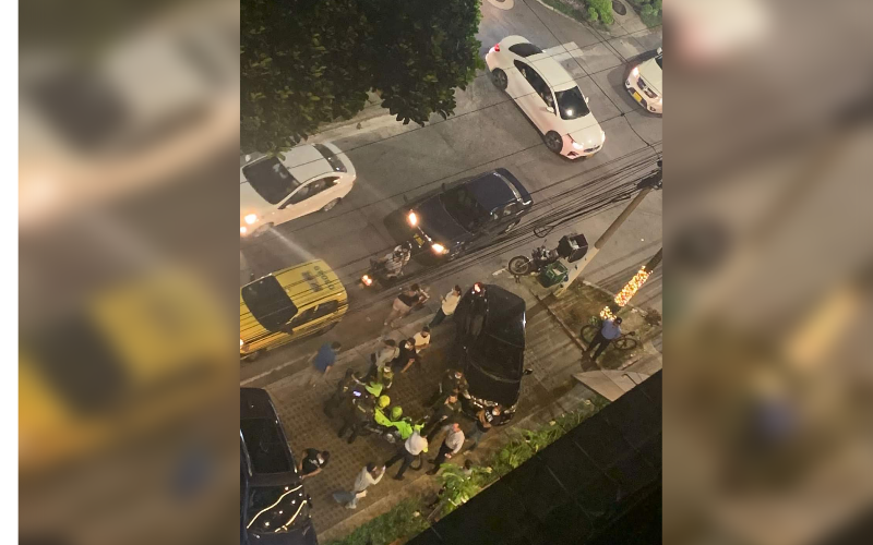 Video: Balacera en robo a restaurante en Bucaramanga