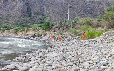 Niño de 8 años se fue arrastrado por el Río Chicamocha
