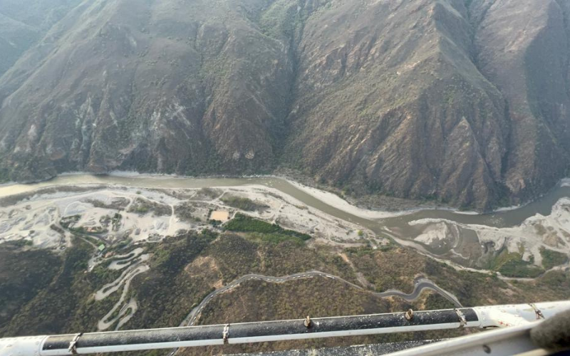 Niño de 8 años se fue arrastrado por el Río Chicamocha