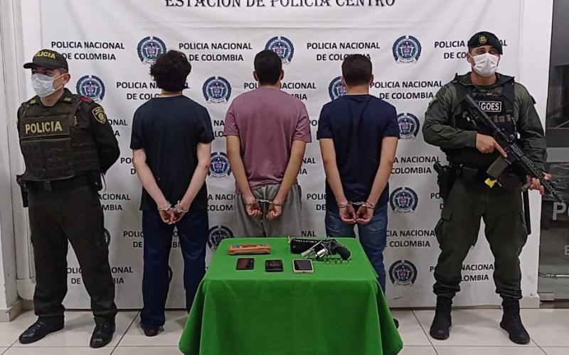 Vinieron de Medellín a robar en el Área… ¡Pero los atraparon!