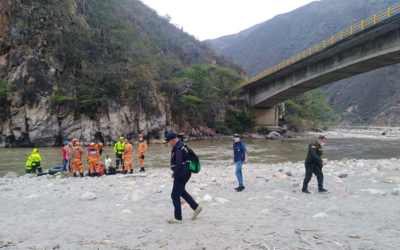 Se reanudó la búsqueda de un menor en el río Chicamocha