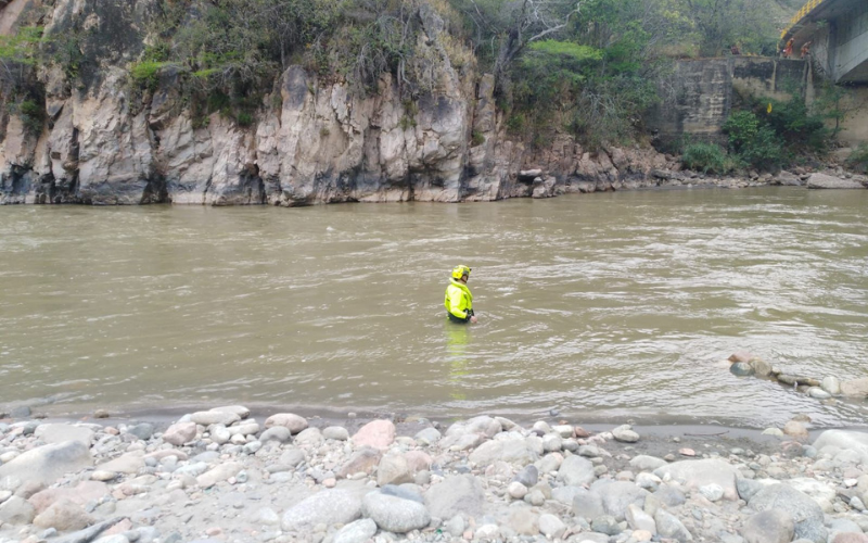 Se reanudó la búsqueda de un menor en el río Chicamocha