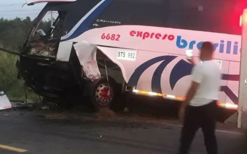 Fatal accidente por invasión de carril en El Copey, Cesar