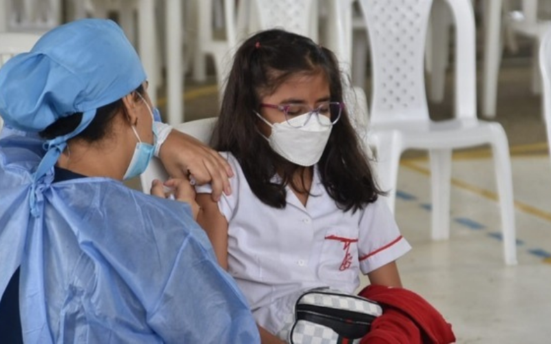 Este sábado Bucaramanga tendrá vacunación para menores