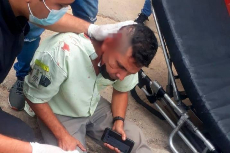 Apuñalaron a conductor de Metrolínea en la terminal