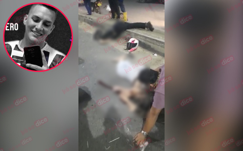 Un motorizado muerto y su parrillera herida en Girón