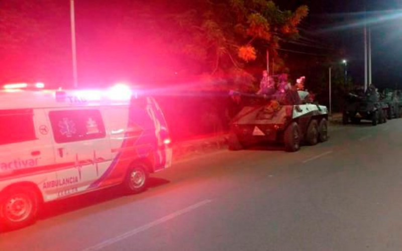 Madrugada con hostigamientos a la Brigada 30 en Cúcuta