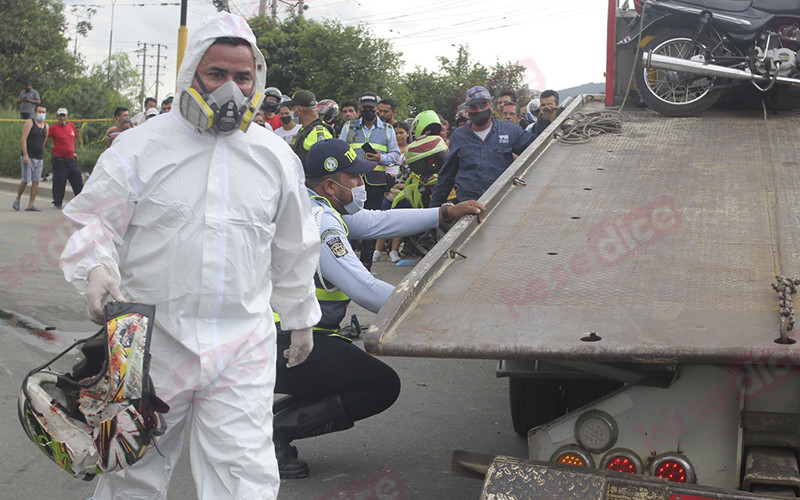 Letal accidente cerca del puente de El Palenque