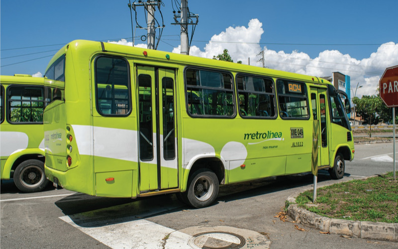 La ruta AC4 volverá a ser operada por buses de Metrolínea