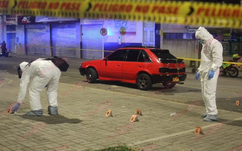 Ataque de sicarios en el Parque de Los Niños de Bga