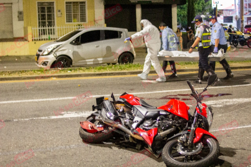 Freddy se encontró con la muerte en un choque en la 27