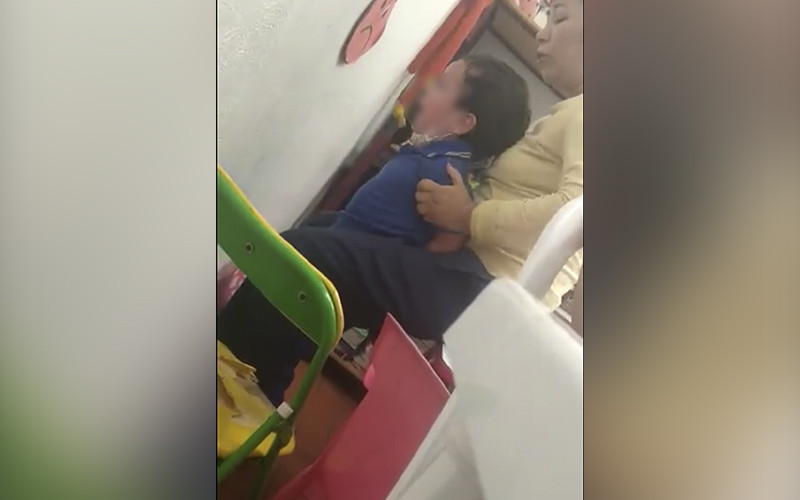 Video: Reportan maltrato de cuidadora a niño en Soacha