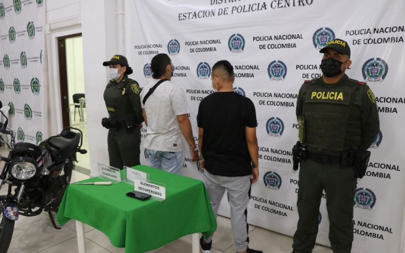 Dos ladrones no pudieron salirse con la suya en Bucaramanga