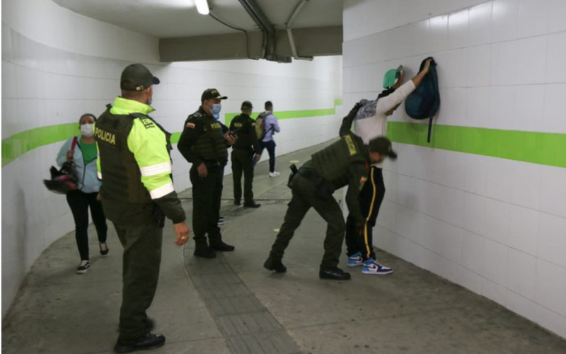 Realizan controles de seguridad en la Estación Provenza