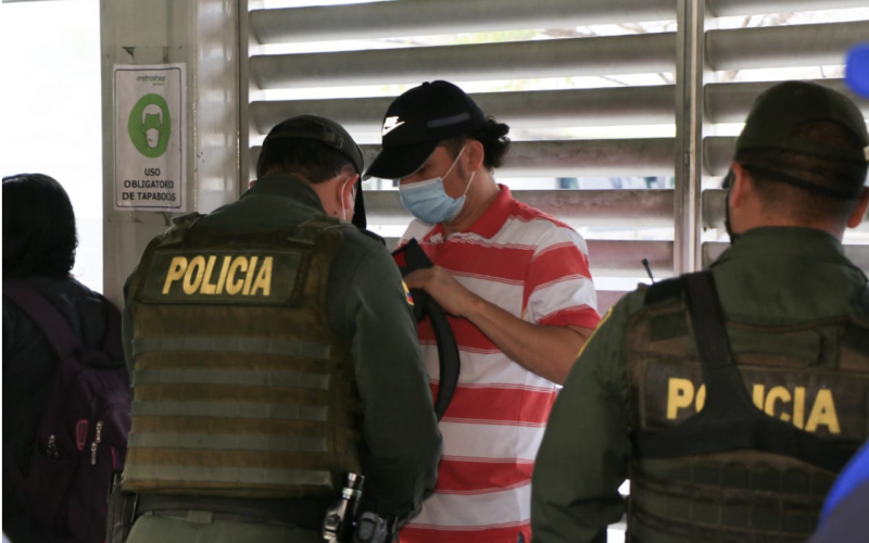 Realizan controles de seguridad en la Estación Provenza