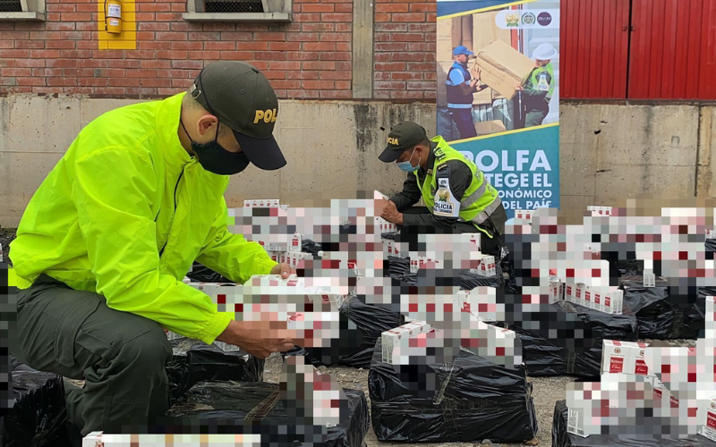 Aprehendieron 25 mil cajetillas de cigarrillos ilegales