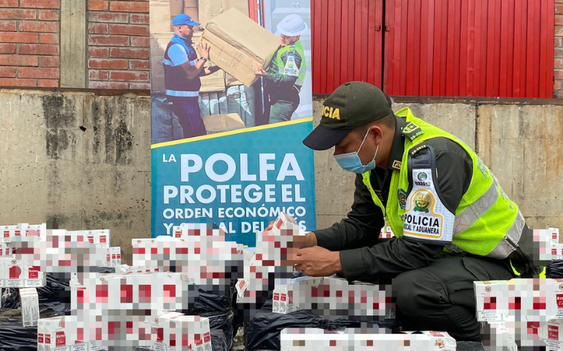 Aprehendieron 25 mil cajetillas de cigarrillos ilegales