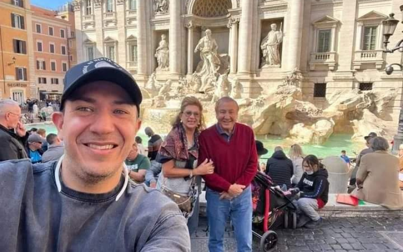 Rodolfo Hernández está en Roma para reunirse con el Papa